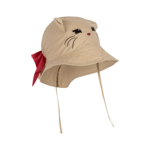 Konges Slojd - Sun hat Verbeena Bow Kitty - Creme Brulee