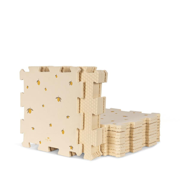 Konges Slojd - Playmat - Lemon - (16-piece)