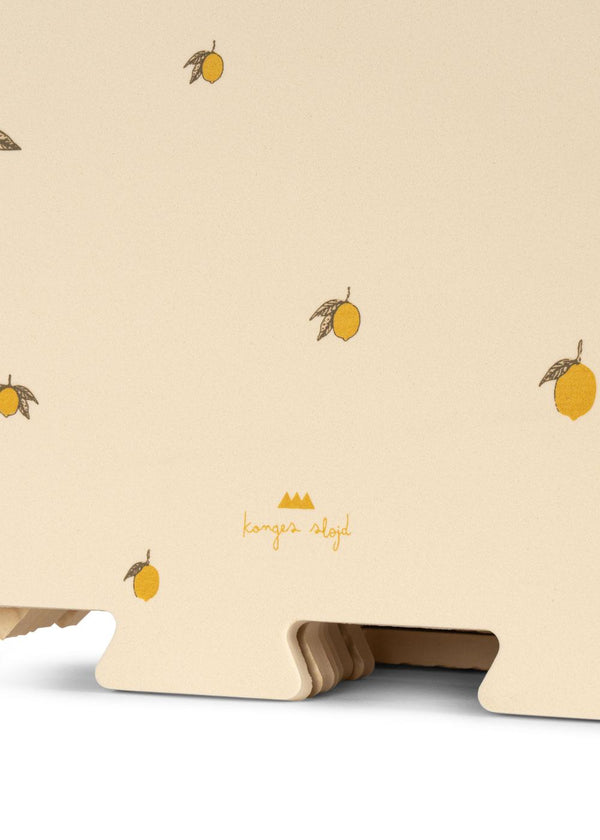 Konges Slojd - Playmat - Lemon - (16-piece)