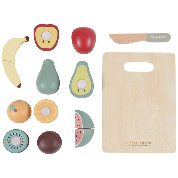 Little Dutch - Houten Snijfruit, Houten speelgoed, Little Dutch, Keekabuu