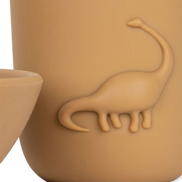 Konges Slojd -Beker en bord Dino Set, Kinder servies, Konges Slojd, Keekabuu
