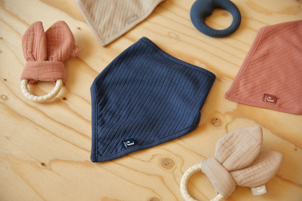 Jollein - Bandana Basic Stripe, Slabbetjes, Jollein, Keekabuu