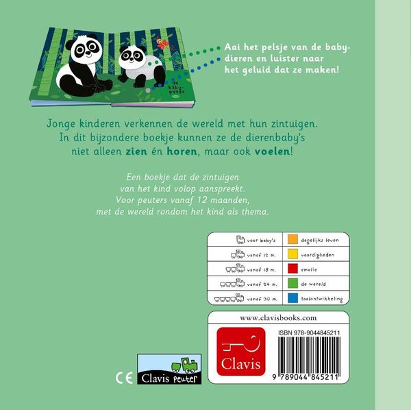 Clavis - Kiekeboe, baby! - Geluidenboekjes, Peuterboeken, Clavis, Keekabuu