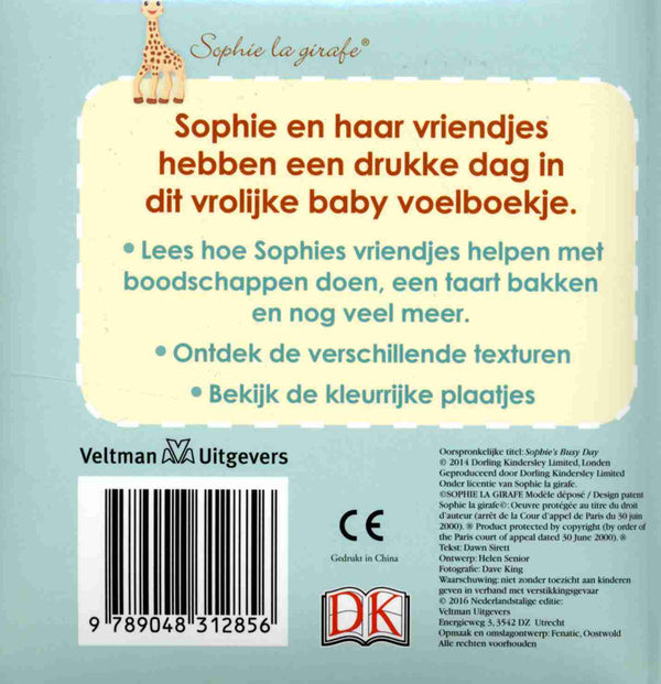 Sophie de Giraf - Baby Voelboekje: Een Dag Met Sophie