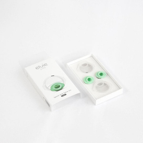 Elvie - Tuit- en afsluiterset (2 stuks per verpakking), Borstkolven accessoires, Elvie, Keekabuu