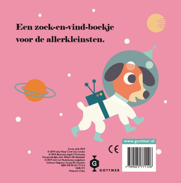 Gottmer Kinderboeken - Astronaut, waar ben je?, Peuterboeken, Gottmer, Keekabuu