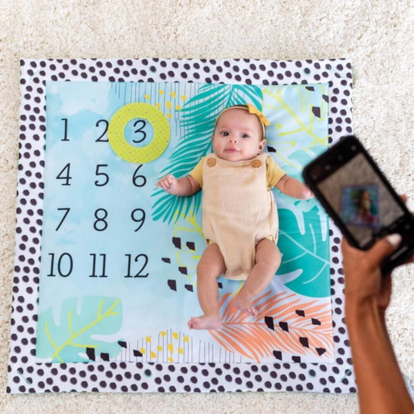 Infantino -  4-in 1 Milestones & Memories Gym, Babygyms & speelkleden, Infantino, Keekabuu