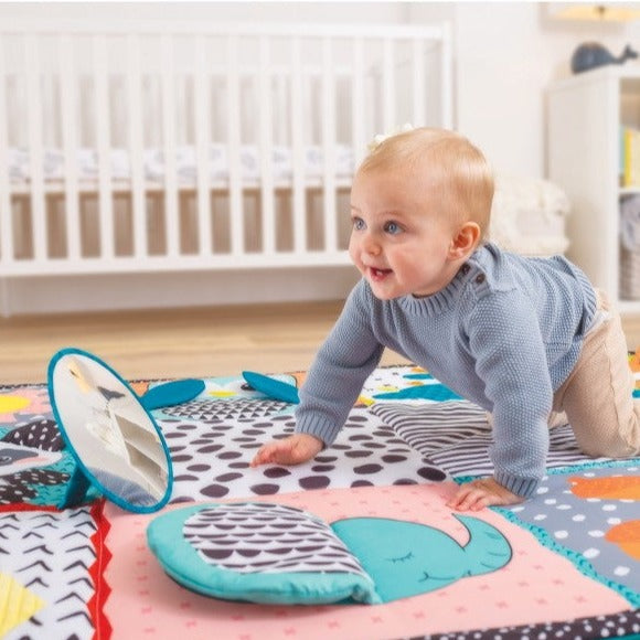 Infantino  - Fold & Go Giant Discovery Mat, Babygyms & speelkleden, Infantino, Keekabuu