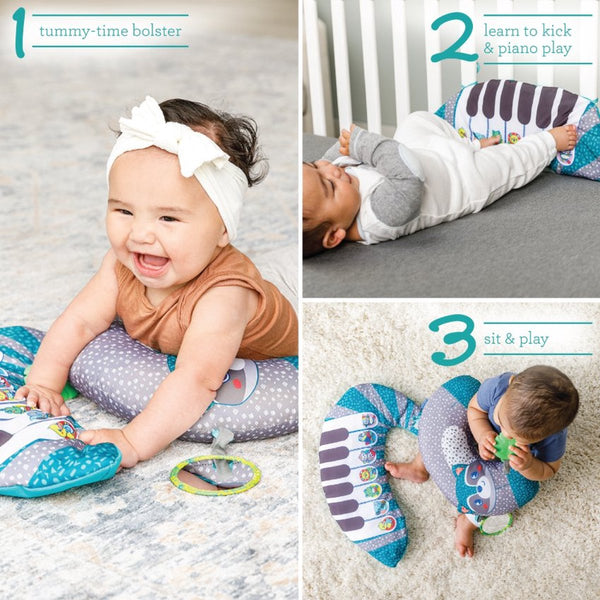 Infantino - Grow With Me 3-in-1 Piano Buiktrainer, Activiteitsspeelgoed voor baby's, Infantino, Keekabuu