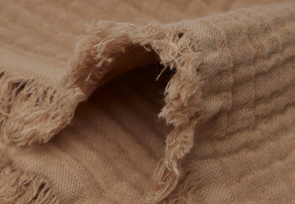 Jollein - Muslin Fringe Deken, Dekens, Jollein, Keekabuu