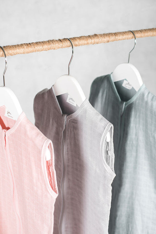 Jollein - Slaapzak zomer hydrofiel | Pale pink, Slaapzakken, Jollein, Keekabuu