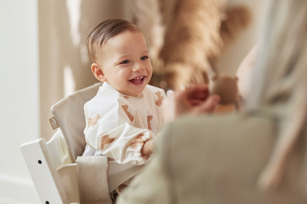 Jollein  - Slabbetje Waterproof met Mouw, Baby & Toddler, Jollein, Keekabuu