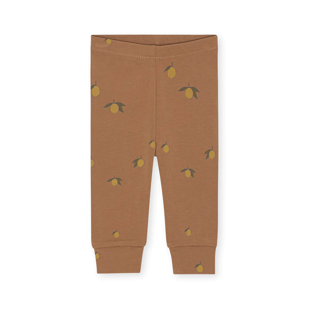 Konges Sløjd - Basic Broek - Lemon Brown, Broeken, Konges Slojd, Keekabuu