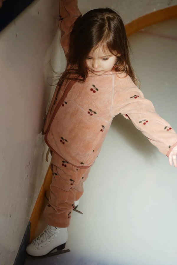 Konges Sløjd -  Fleece broek - Cherry Blush, Broeken, Konges Slojd, Keekabuu