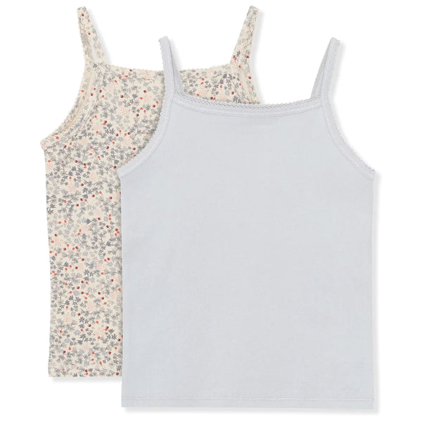 Konges Sløjd - Basic-tops met spaghettibandjes (Set van 2), Hemd, Konges Slojd, Keekabuu