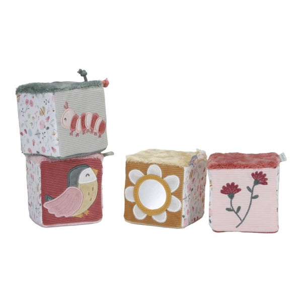 Little Dutch - Zachte Blokkenset Flowers & Butterflies, Baby en peuter, Little Dutch, Keekabuu