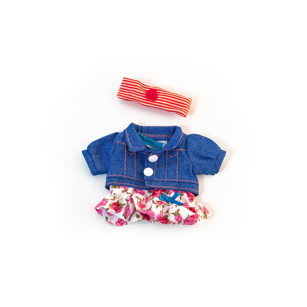 Miniland - Poppenkleding Meisje (3-delig), Poppenkleding, Miniland, Keekabuu