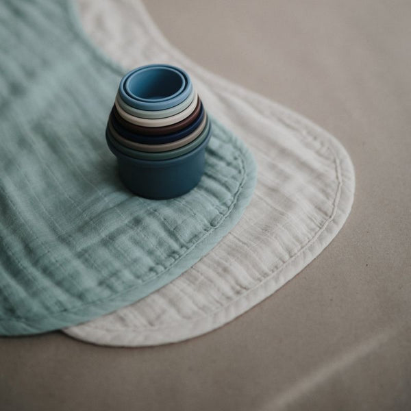 Mushie - Spuugdoeken  (Set van 2), Spuugdoeken, Mushie, Keekabuu