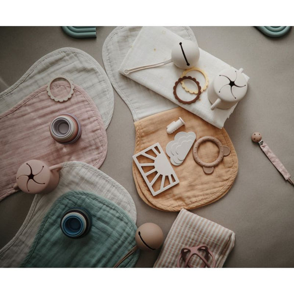 Mushie - Spuugdoeken  (Set van 2), Spuugdoeken, Mushie, Keekabuu