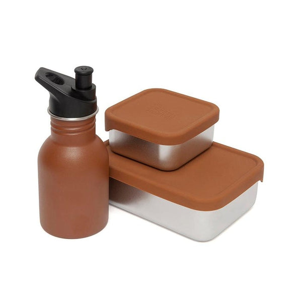 Petit Monkey - Lunchbox RVS Mae Baked, Lunchboxen, Petit Monkey, Keekabuu