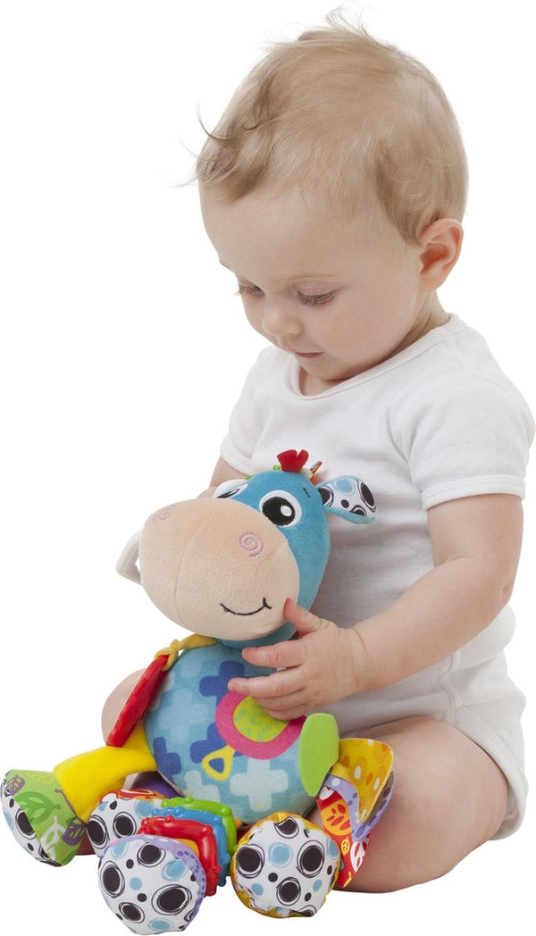 Playgro - Geschenkset Clip Clop Paard  en  3 Bijtpseeltjes, Baby Activity Toys, Playgro, Keekabuu