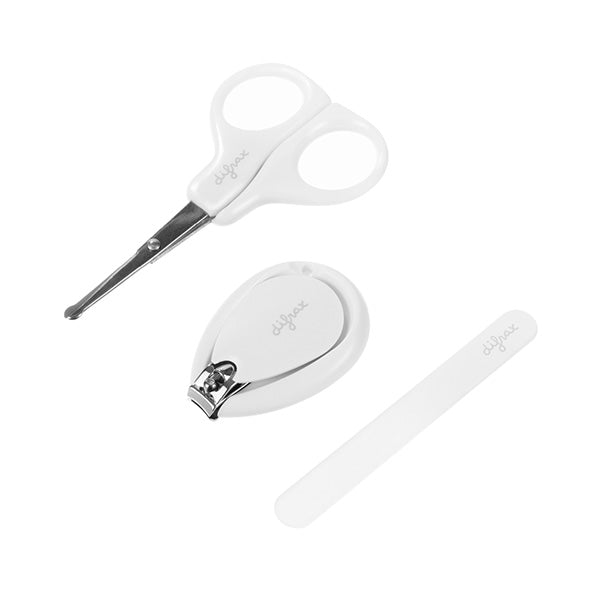 Difrax - Baby Verzorging Manicureset wit - Verzorging