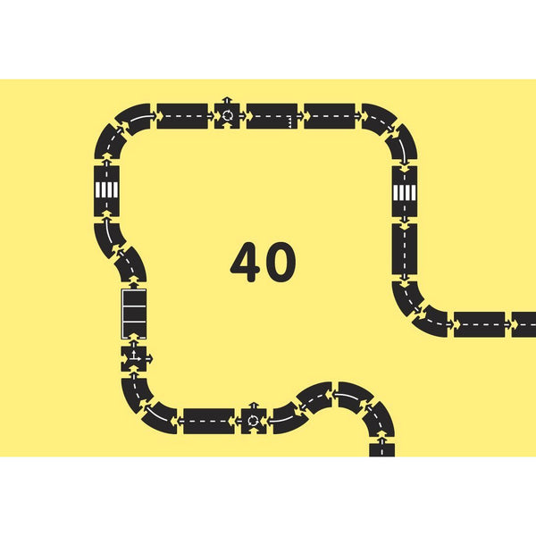 WaytoPlay - King of the Road - Racebaan 40 delig - Speelgoed en Cadeaus