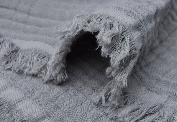 Jollein - Muslin Fringe Deken, Dekens, Jollein, Keekabuu