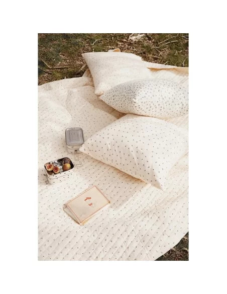 Konges Sløjd  - Deken  Strands Havet Bloom Red/Blue, Dekens, Konges Slojd, Keekabuu