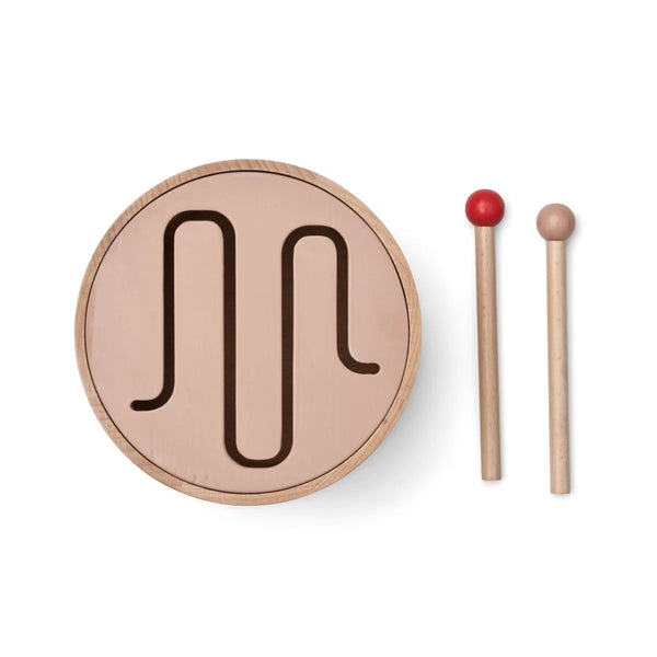 Liewood - Houten Trommel Pete, Houten speelgoed, Liewood, Keekabuu