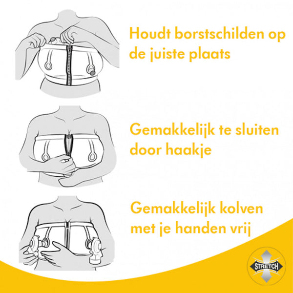 Medela - Easy Expression Bustier - Kolfbeha, Zwangerschaps- en borstvoedingslingerie, Medela, Keekabuu