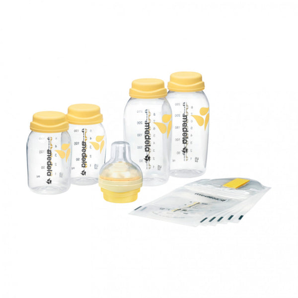 Medela - Moedermelk - Store & Feed Set, Babyflessen, Medela, Keekabuu