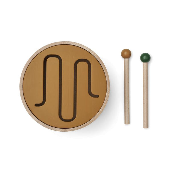 Liewood - Houten Trommel Pete, Houten speelgoed, Liewood, Keekabuu