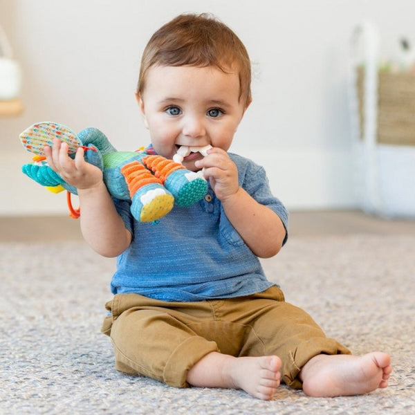 Infantino - Soft - Go-Gaga - Playtime Pal - Elephant, Kinderwagen speeltjes, Infantino, Keekabuu