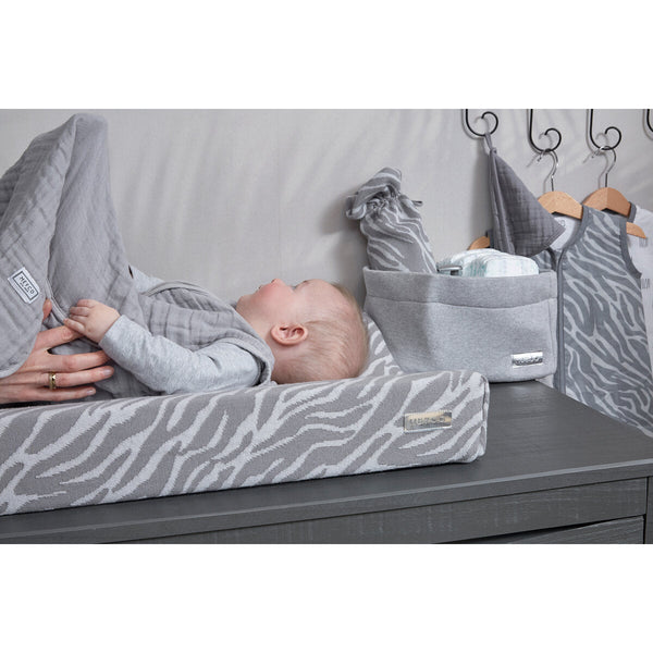 Meyco -  Aankleedkussenhoes Dierenprint, Aankleedkussenhoezen, Meyco, Keekabuu