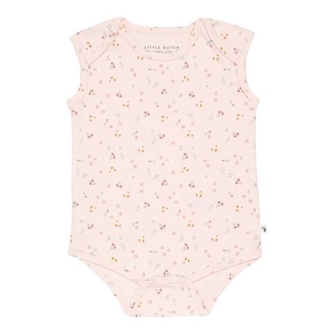 Little Dutch - Romper Mouwloos - Little Pink Flowers, Rompers, Little Dutch, Keekabuu