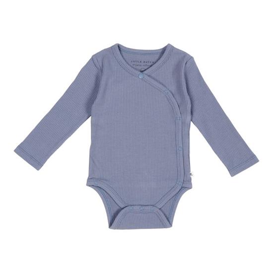 Little Dutch - Romper Overslag met lange mouw Rib, Rompers, Little Dutch, Keekabuu