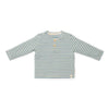 Little Dutch - Shirt lange mouw - Forest Friends - Stone Blue Stripe, Shirts, Little Dutch, Keekabuu