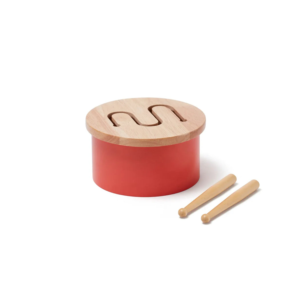 Kids Concept - Houten Trommel, Houten speelgoed, Kid's Concept, Keekabuu
