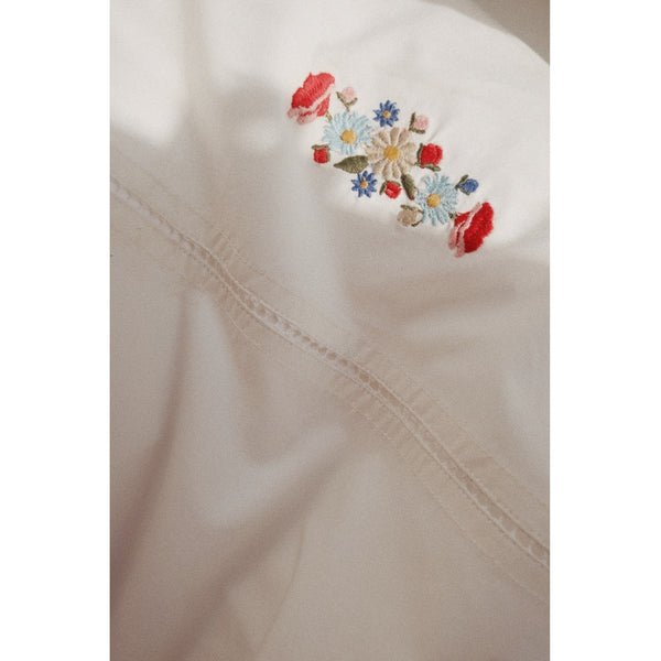 Konges Slojd - Babybeddengoed 70x100 met Borduursel, Dekbedovertrekken, Konges Slojd, Keekabuu