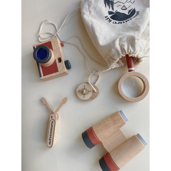 Konges Slojd - Houten speelsetje - Ontdekkingsreiziger set, Activiteiten speelgoed, Konges Slojd, Keekabuu