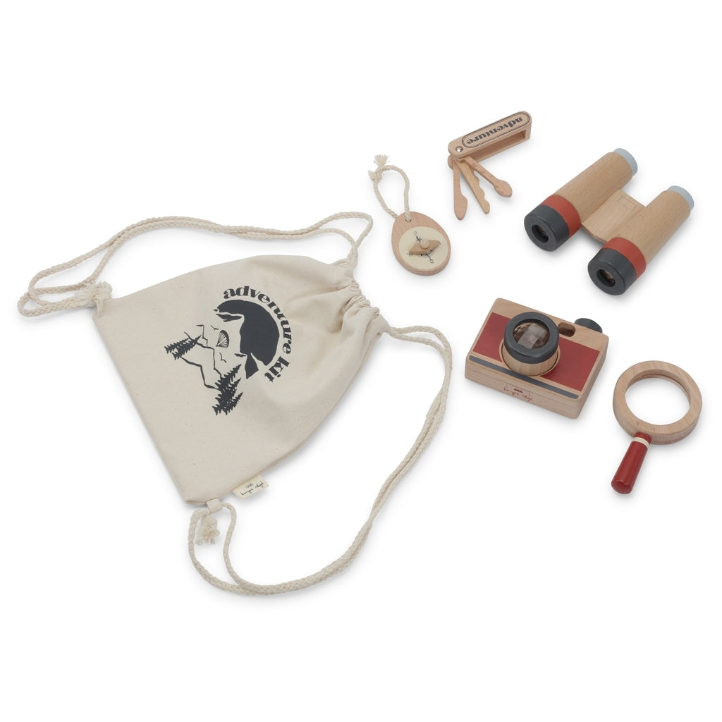 Konges Slojd - Houten speelsetje - Ontdekkingsreiziger set, Activiteiten speelgoed, Konges Slojd, Keekabuu