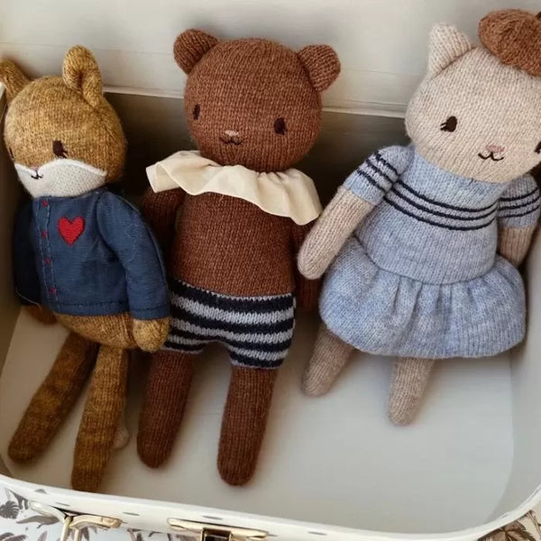 Konges Slojd - Set van 2 Knuffelpoppen vriendjes, Knuffels, Konges Slojd, Keekabuu
