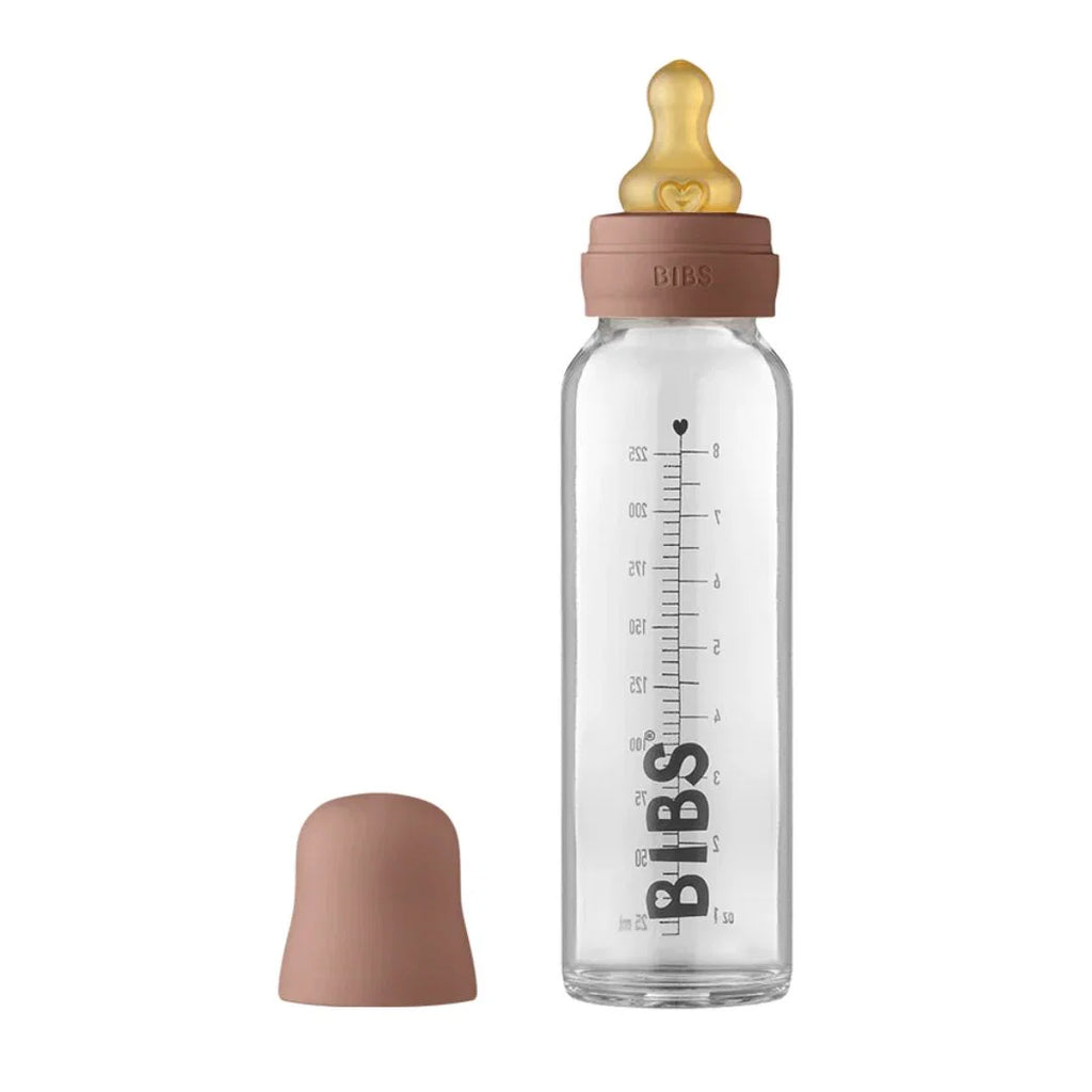 BIBS - Lot complet de biberons en verre pour bébé, en latex - 110 ml (copie)