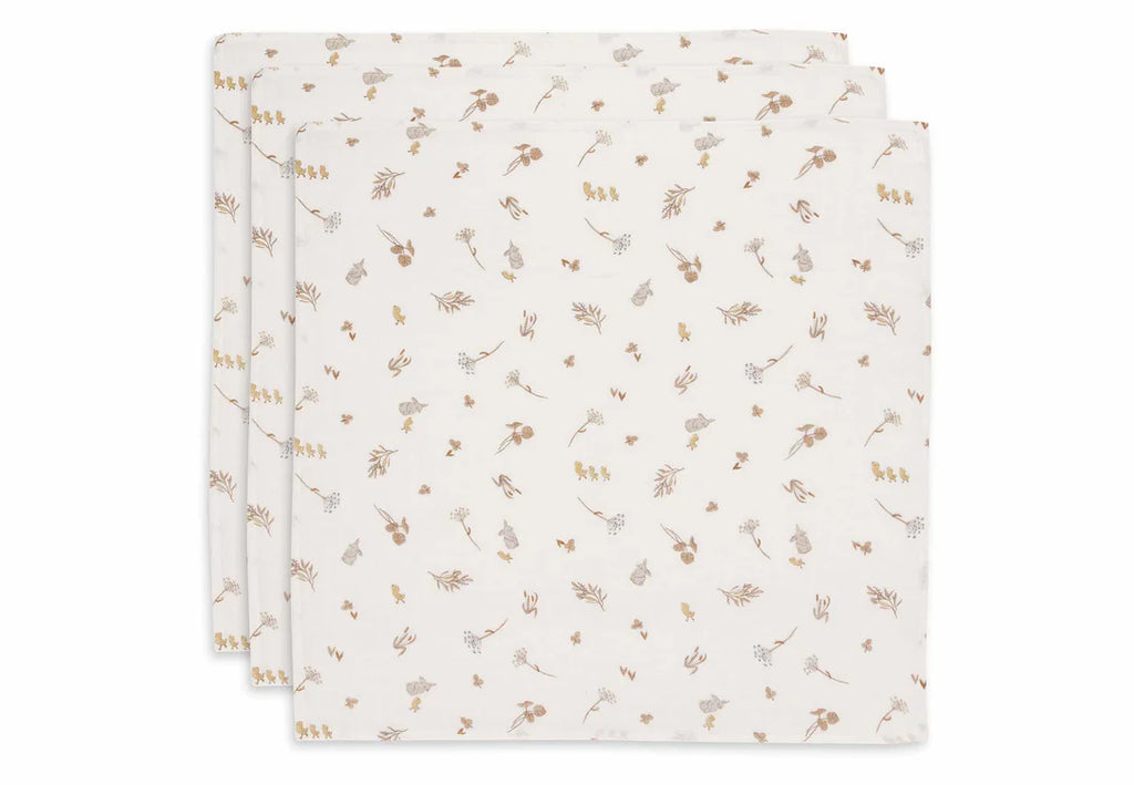 Jollein - Multidoek - Hydrofiele Doeken - 70x70cm - 3 Stuks