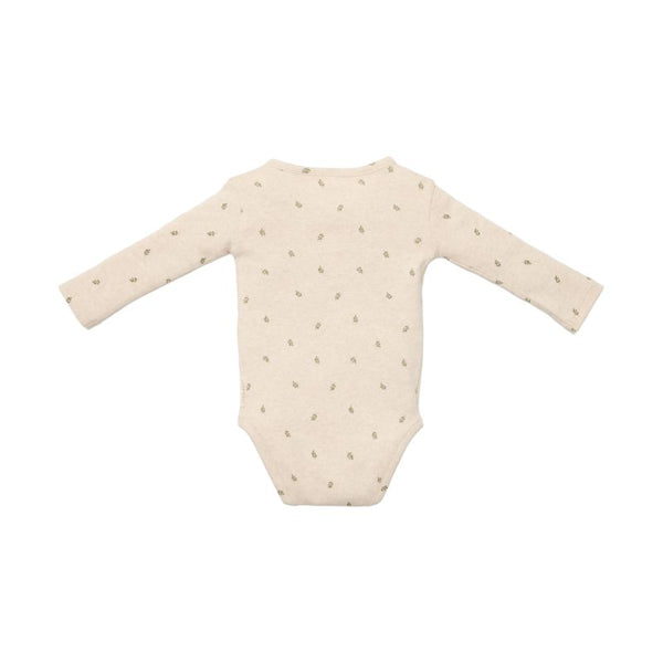 Little Dutch - Green leaves Overslag Romper Lange Mouw, Rompers, Little Dutch, Keekabuu