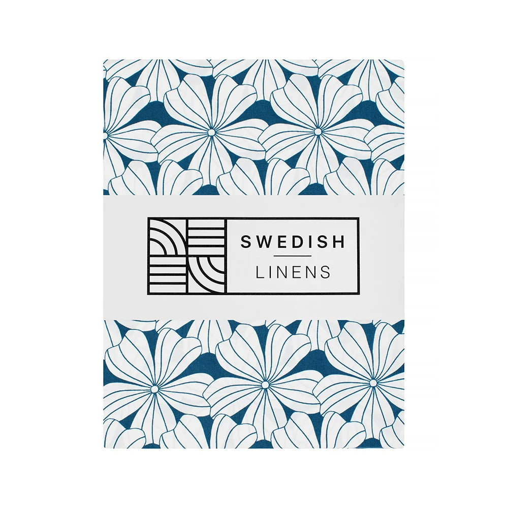 Swedish Linens - Mountains Crib Fitted Sheet (40x80 cm) (copy)
