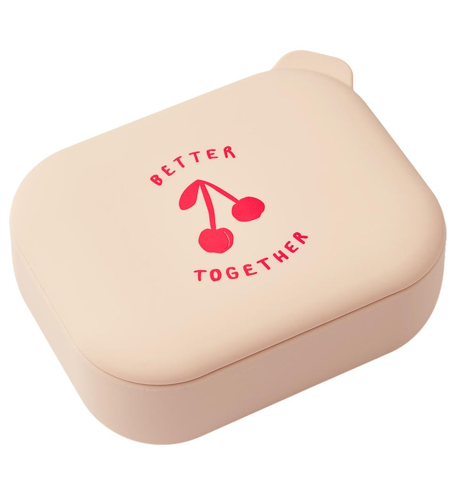 Liewood - Boîte à lunch en silicone Elinda - Better Together Apple Blossom