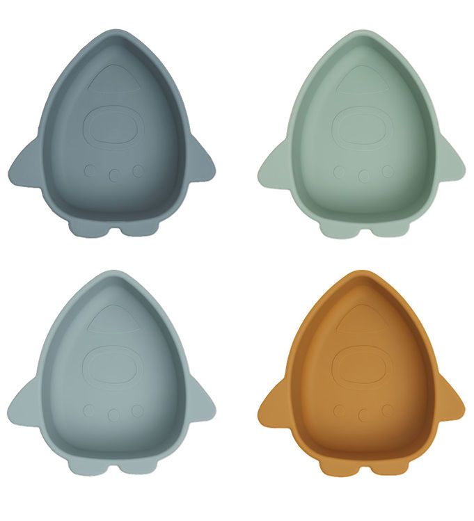 Liewood - Siliconen Kinderkommen Iggy  (4-delig), Kommen, Liewood, Keekabuu