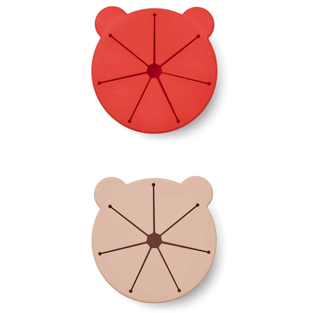Liewood - Snackdoosje Kelly - Apple Red Tuscany Rose (Set van 2), Snackcups, Liewood, Keekabuu